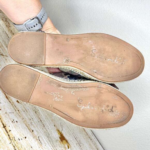 Splendid Camo Albany Espadrille Slide Sandals 9 - Picture 9 of 11